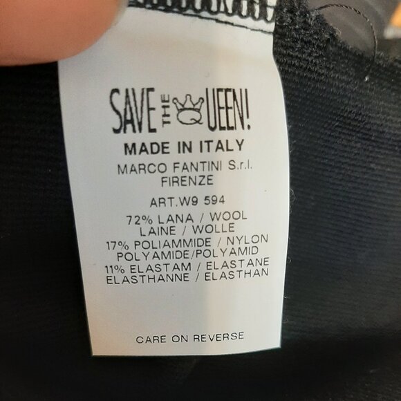 Vintage Bill Blass Mans Wool Blend Navy Blue Knit Pullover Sweater Size XXL - Picture 7 of 7